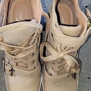 Wedge heels tan, 8 L.Paolo